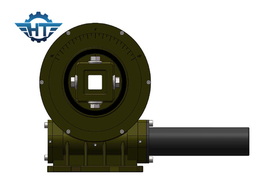 Αγορά Solar Trackers Vertical VE9 Worm Gear Slew Drives With Square Tubes Output online manufacture