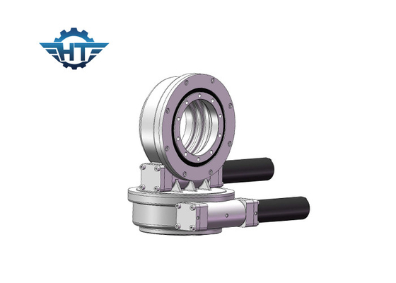 Αγορά Vertically And Horizontally Mounted Dual Axis Slewing Gear Drive With 24 VDC Motors online manufacture