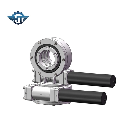 SDE / PDE 3 ίντσες Worm Gear Slew Drive υψηλή ακρίβεια για διπλό άξονα ηλιακά ιχνηλατήρες